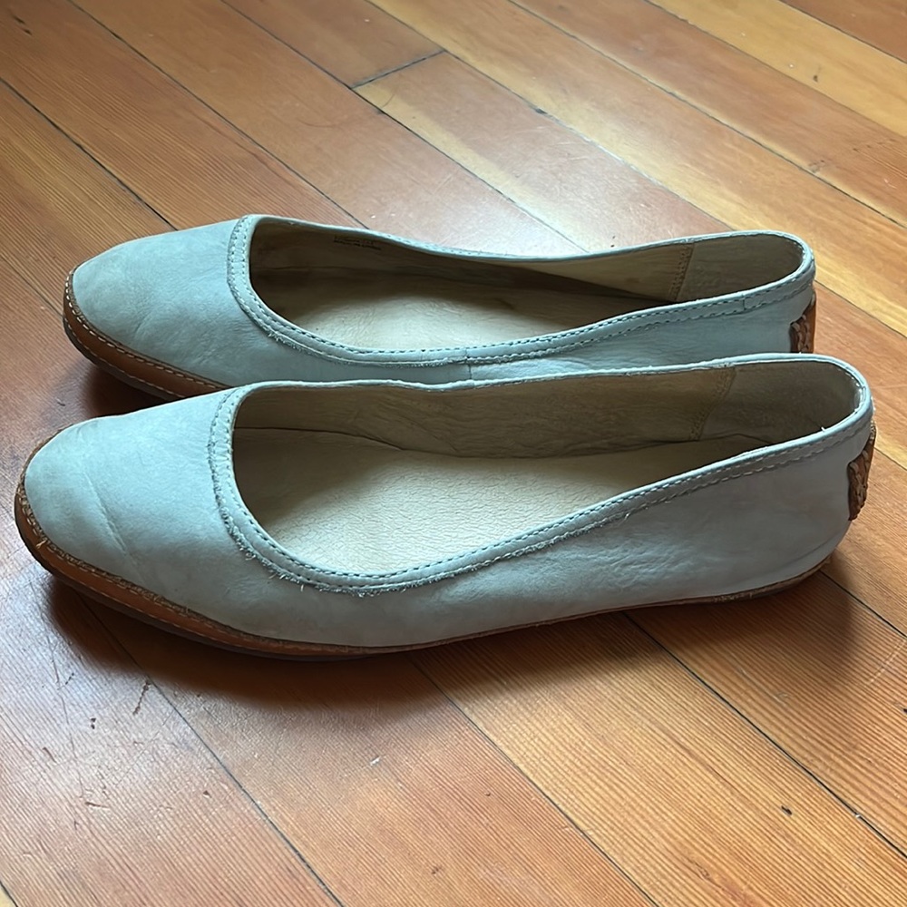 FRYE Ballet Flat Ice Blue Sz 7.5